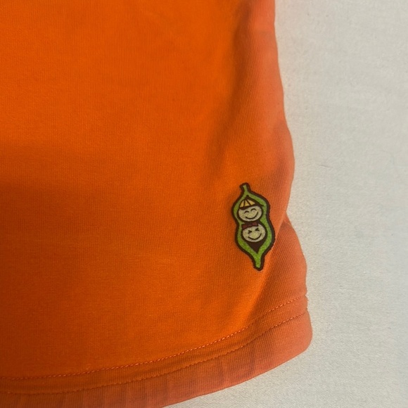 PK Peekaboo Beans orange and Grey Hooded Sweatshirt with Decorative Trim - Picture 5 of 5